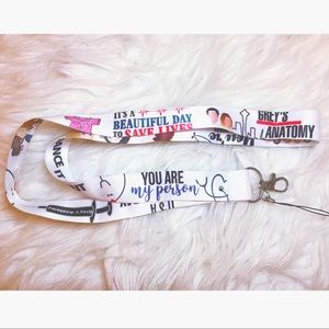 Grey’s Anatomy Keychain/lanyard